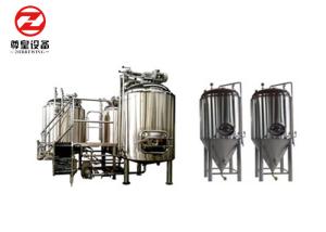 Quality Alcohol Processing Micro Brewing Craft Beer Equipment , Beer Making Equipment wholesale