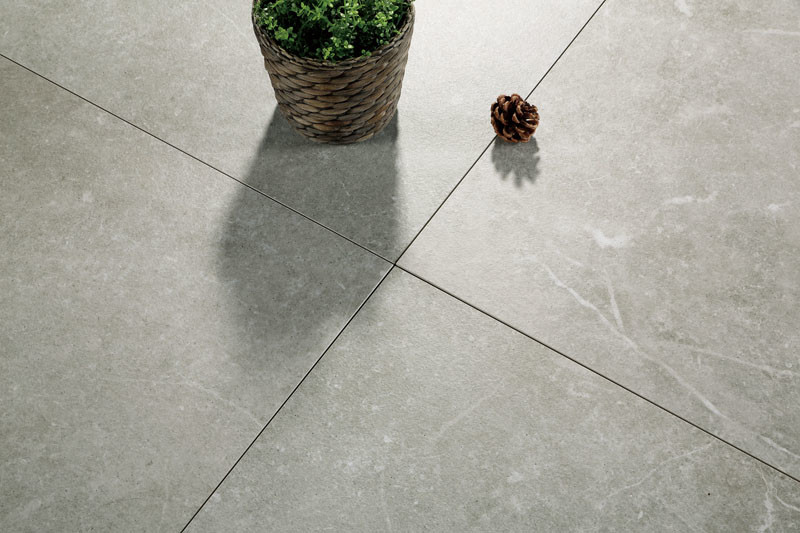 Restaurant Porcelain Floor Tile For Lobby Hotel Floor Antracite Color