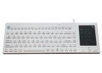 USB PS2 Waterproof Medical Keyboard Adjustable Brightness Silicone