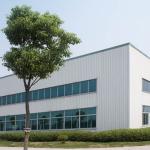 Hurricane Proof Prefabricated Metal Warehouse , Modern Steel Construction