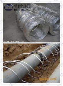 Quality Ribbon Magnesium Anodes For Underground Under Earth Pipelines Steel Pipes Tanks wholesale