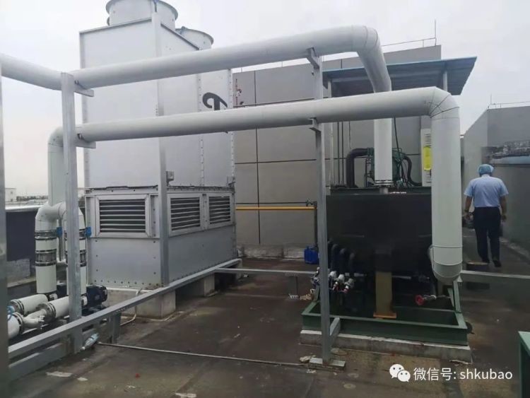 Air Cooled Screw Refrigeration Condensing Unit Medium Temperature Parallel