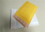 Shipping Size 4 Kraft Bubble Mailers , White / Yellow Mailing Envelopes 9.5"X14"
