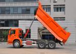 Sinotruk Howo Heavy Duty Dump Truck 6x4 For Construction Material And Mine