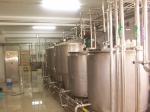 PLC Control Yoghurt Processing Line 304 Stainless Steel Body Material