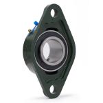 UCFL210 30 Flange Mounted Ball Bearings Casting Iron Miniature Bearing Low Noise