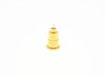 Hermetically Sealed SMP Male Coaxial Connector Gold Plated Small Size