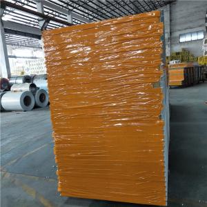 Quality strong energy saving 125mm rock wool sandwich panel with protective film wholesale