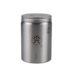 50ml To 2L Metal Empty Coffee Tin Packaging Hinged Aluminum Tin Canister For