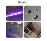 Galvanized Temperature Measuring Atomizing Disinfection Door