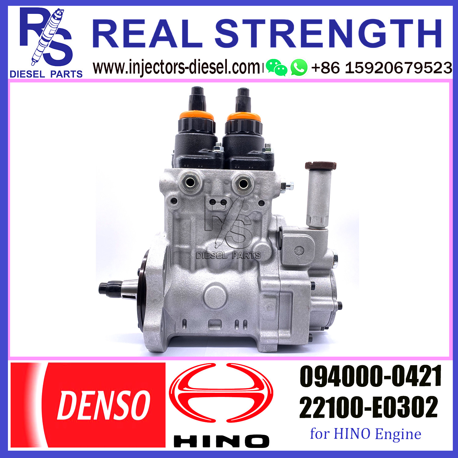 DENSO HP0 pump Diesel Pompa di Alimentazione 094000-0421 094000-0420 22730-1231 22100-E0302 22100-E0301 for HINO E13C