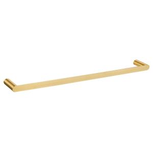 Quality Wall Hanging Gold Towel Rail Satin Trendy Stainless Steel Single Towel Bar wholesale
