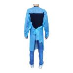 Disposable Lab Coat CPE Aprons 10 count 40"x46" with Long Sleeve & Thumb Hole