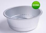 600ml round aluminum foil sealed box