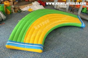 Quality Inflatable water Curve running way for aqua park wholesale