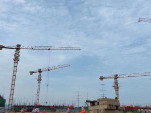 Quality ISO9001 Certified 50T Zoomlion Flat Top Tower Crane Wa7025-10e with Max Jib Length 70m wholesale