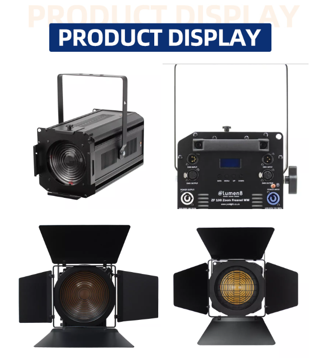 Single Stand Stage LED Beam Spotlight 200W 300W Zoom Light For Wedding
