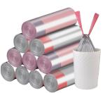 Household High Strength 13 Gallon Coloured Drawstring Trash Bags with Customized