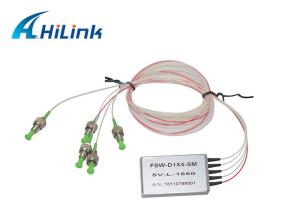 Quality 1X4 Single Mode 500MW 1650nm Polarization Optic Switch wholesale