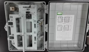 Quality 32 Core Plastic Optical Fiber Distribution Box Outdoor Or Inddor Wall Mounted wholesale