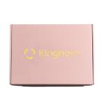 Wholesale custom logo foldable pink corrugated product packaging box aircraft