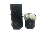 Square Cardboard Flower Bouquet Delivery Boxes , Elegant Florist Rose Boxes