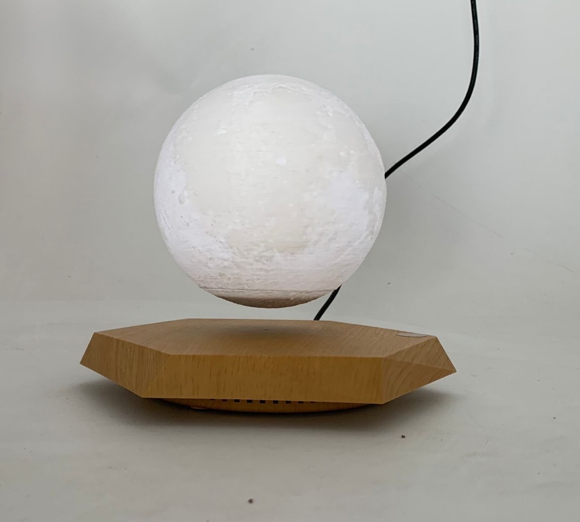 new romantic magnetic levitation floating night lamp moon lamp bulb