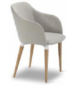 Quality North Europe style fabric arm leisure chair furniture wholesale