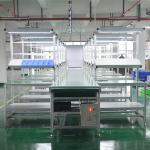 Professional Assembly Line Workstations DY4 , Aluminum Assembly Line Table /
