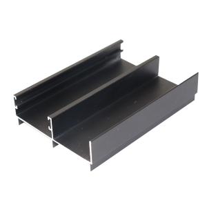 China Black Anodized Aluminium Window Frame Profiles For Construction on sale