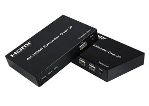 Quality 4k Over IP 150m HDMI Fiber Extender CAT5e / 6 Cable 3840X2160 / 30Hz wholesale