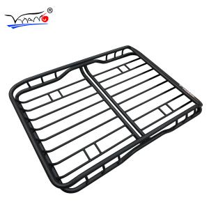 Quality E002 M9 Steel Luggage Basket For Roof Racks With Fully Enclosed Spoiler Universal Type wholesale