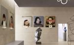 Classic Beige Micro Cement Look Floor Tiles Non Slip Ceramic Tiles