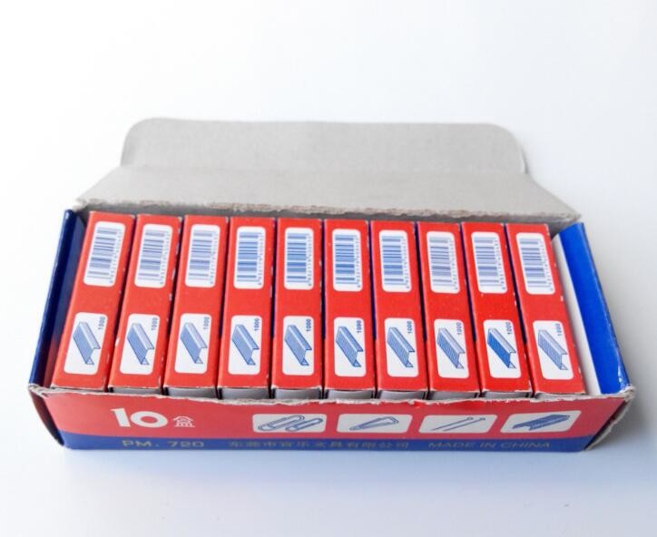 Desktop Standard #10 Staples for Office Supplies,Galvanized Steel
