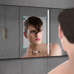 Quality New Style Bathroom Mirror 800mm Aluminum Alloy Frame wholesale