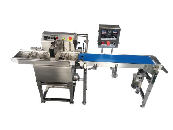 Cheap 304Ss chocolate machine enrober for cookie bar for sale