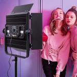 High Power Portable LED Film Lights 60 W Full Color 95ra RGB Led Video Panel