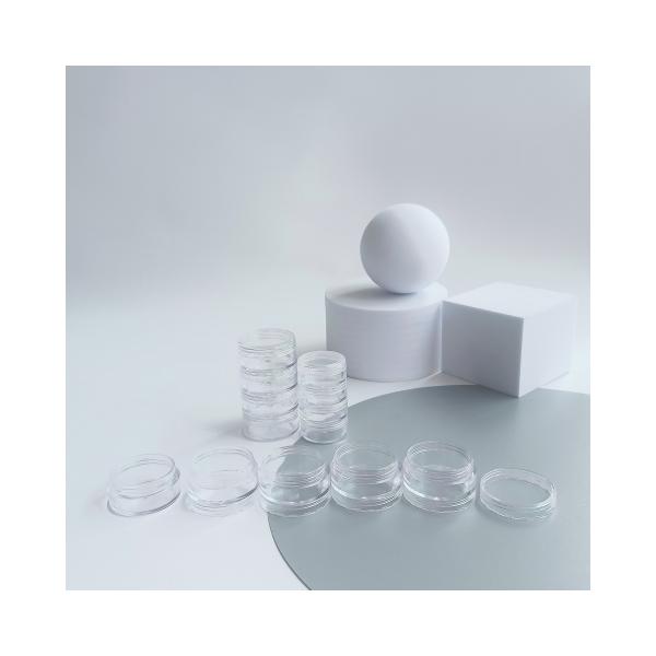 Customized 5g 10g Stackable PS Jar for Glitter Powder 5ml 10ml in Other Personal