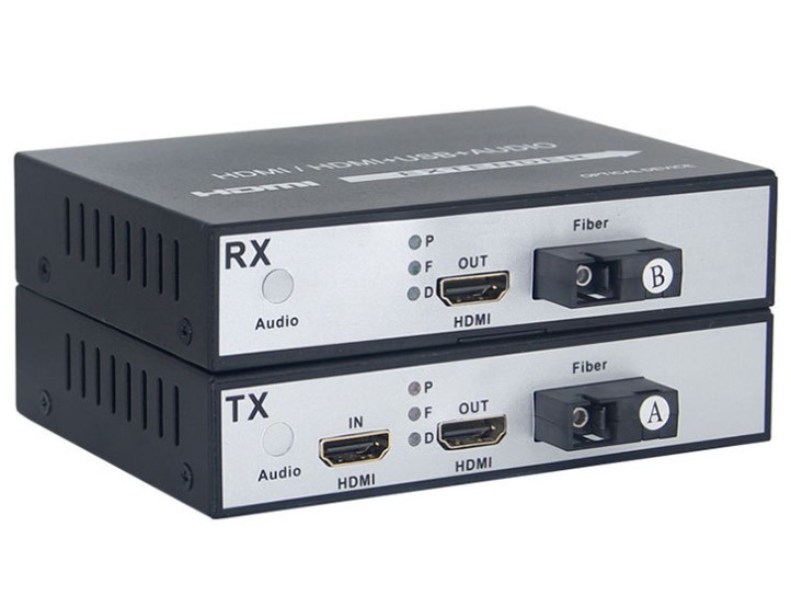 1080P HDMI Fiber Optic Extender Digital Signal 20KM Fiber To HDMI Media Converter