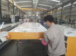 Prefabricated Building PPGI Rock Wool Foam Sandwich Panel