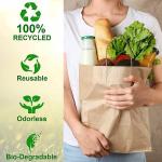 FSC Certified Kraft Paper Handbag For Clothing And Garment Packaging