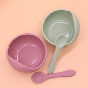 Quality Microwave Baby Silicone Bowls Sustainable Safety BPA Free Eco Friendly wholesale
