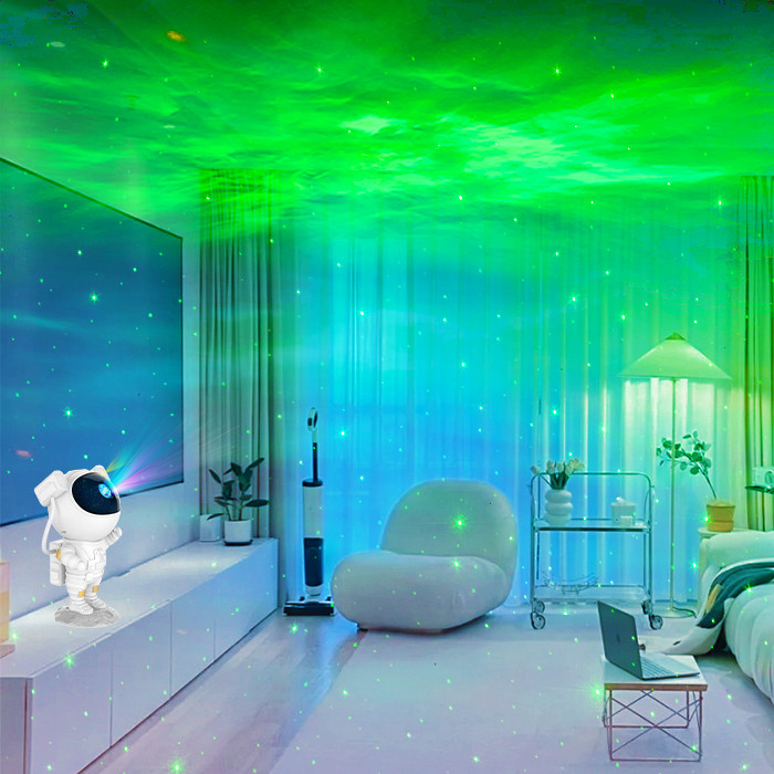 Home Room Decor Astronaut Galaxy Star Projector Practical RGB LED