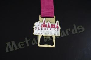 Quality Marathon Desing Medal Bottle Opener , Novelty Beer Opener Medal For Sports Game wholesale