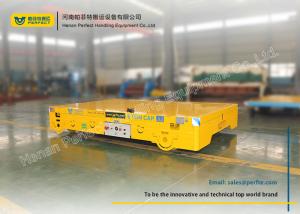 Quality Steel Mill Die Transfer Cart Electric Magnetic Brake With Emergency Stop Buttons wholesale