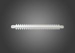 3.6 - 3.63g / Cm3 Steatite Ceramic 99 % Alumina Plate Industry Machinery Parts