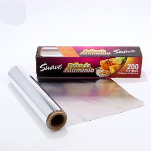Quality Composited Heat Sealing Aluminum Foil Film for Restaurants Food Packaging 30 Micron wholesale