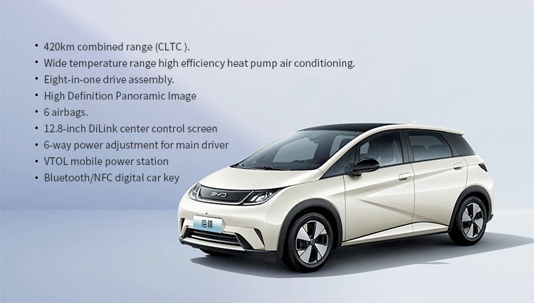 2023 Smart New Car Byd Dolphin Electric Cars Cheap Price Long Range 401/420 Km 5 Seats New Energy Vehicles for Adult Byd Dolphin