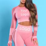 Women Custom Printed Gym Fitness Compression Workout Sport Seamless Tights