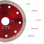 Dry 350mm Diamond Cutting Blade For Ceramic Granite Sandstone Quartz